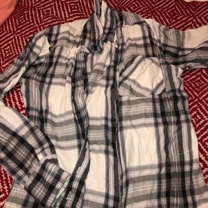Black and white flannel